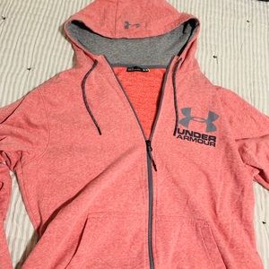 Under armor zip up hoodie